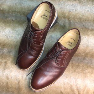 Men's Johnson & Murphy Brown Leather Shoes Size 11